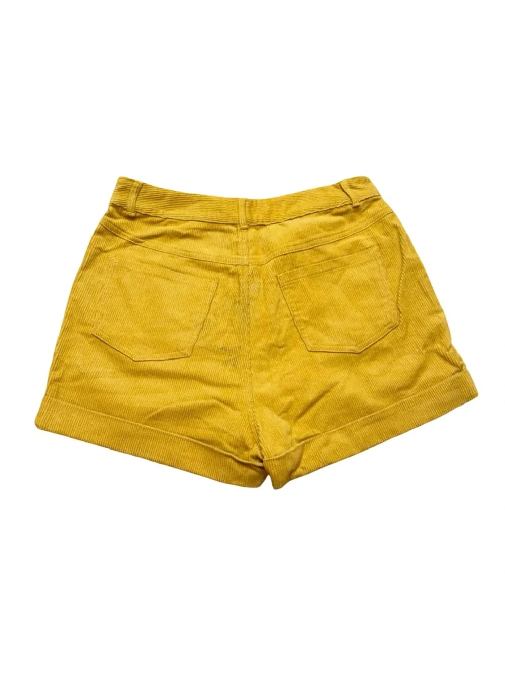 ✨💛 Revolve Sample Mustard Corduroy Button Front Shorts XS/S 💛✨